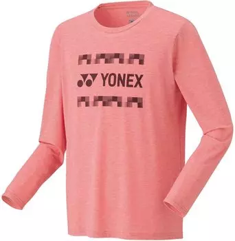 Футболка с длинным рукавом Футболка с длинным рукавом Lily Pink L [Yonex] (Подходящий стиль) (539)