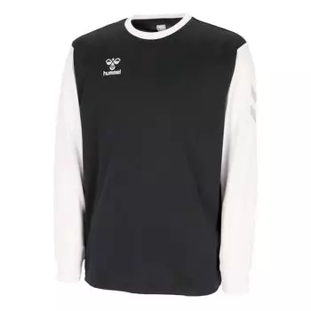 Футболка с длинным рукавом HB BASIC Футболка с длинным рукавом [Hummel] Черный/белый (9010)