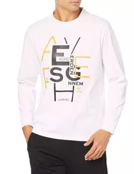 Футболка с длинным рукавом Hummel PLAY Белая M, (10)