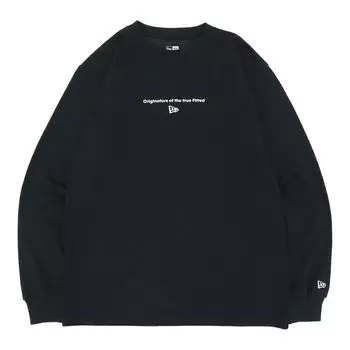 Футболка с длинным рукавом и принтом CIRCLE OOTTF BL 13755410 [New Era] (Черный/M/Мужской)