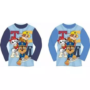 Футболка с длинным рукавом из щенячьего патруля