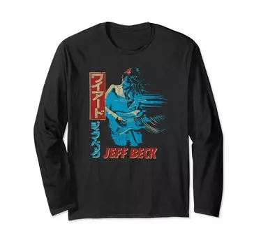 Футболка с длинным рукавом Jeff Beck Blue Wind Japan