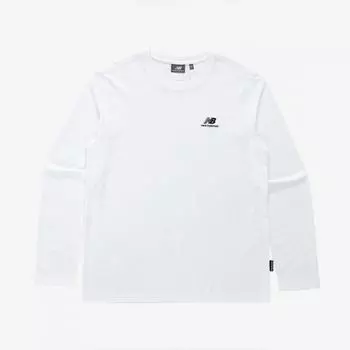 Футболка с длинным рукавом New Balance Kqj Nbndd31013 10 Uni Essential Small Logo 105