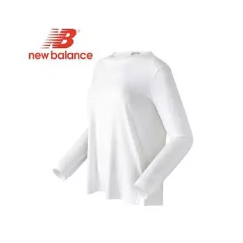Футболка с длинным рукавом New Balance W Cover Up nbndc4W012 10 white/85