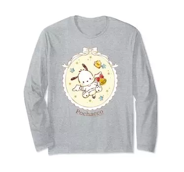 Футболка с длинным рукавом Pochacco Angel, эксклюзивный дизайн Amazon