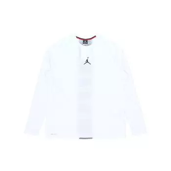 Футболка с длинным рукавом с принтом Jordan 23 Alpha Dri-Fit, мужские топы, белая 926437-100 S