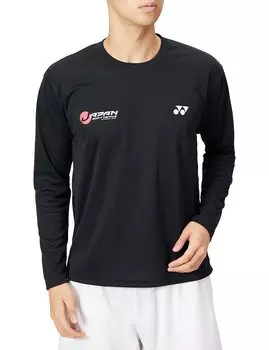 Футболка с длинным рукавом Uni Long Sleeve Black M [Yonex] Футболка (007)