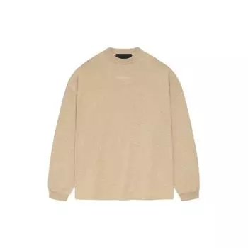 Футболка с длинными рукавами Fear of God Essentials Золотая Хизер Мужские топы Тан 125BT232013F XL