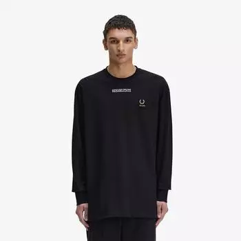 Футболка с длинными рукавами и вышивкой FRED PERRY [Raf Simons] RS 102 AFPM233M509 102