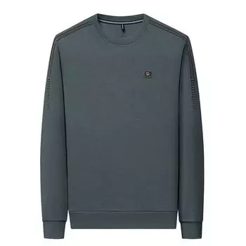 Футболка с длинными рукавами, мужская толстовка с короткими рукавами, весна-осень, новая повседневная универсальная модная толстовка для мужчин M