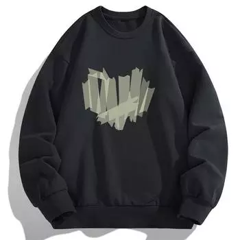 Футболка с длинными рукавами на осень и весну, мужская рубашка-свитер, мужской свитер с круглым вырезом, мужской свитер XXXXL