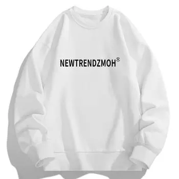 Футболка с длинными рукавами на осень и весну, мужская рубашка-свитер, мужской свитер с круглым вырезом, мужской свитер XXXXL