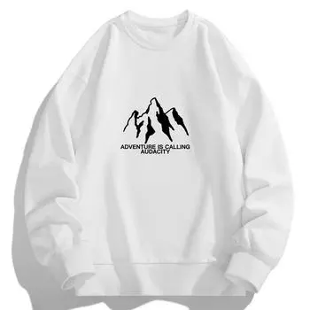 Футболка с длинными рукавами на осень и весну, мужская рубашка-свитер, мужской свитер с круглым вырезом, мужской свитер XXXXL