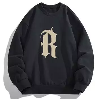 Футболка с длинными рукавами на осень и весну, мужская рубашка-свитер, мужской свитер с круглым вырезом, мужской свитер XXXXL