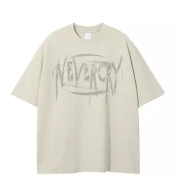 Футболка с графическим принтом в уличном стиле, хлопковая футболка, унисекс, топы, футболки, летняя футболка с короткими рукавами S хаки