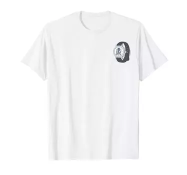 Футболка с изображением часов Star Wars R2-D2 на левую грудь