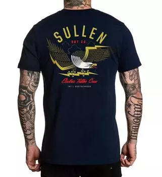 Футболка с изображением команды Sullen Art Collective Electric Tattoo Crew L