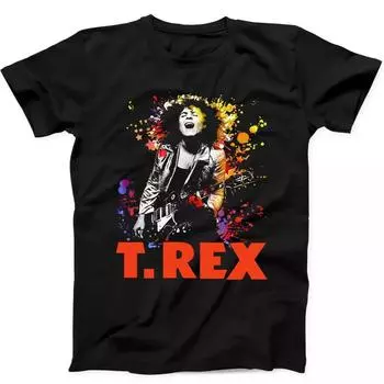 Футболка с изображением рок-группы T.Rex Marc Bolan Music Trex Best Seller XXL