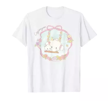 Футболка с изображением свинга Когимюн белый