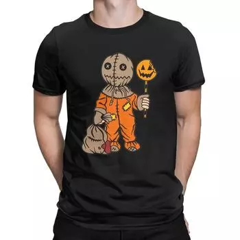 Футболка с изображением тыквы на Хэллоуин для мужчин и женщин, повседневные футболки с 3D-принтом, унисекс, летние уличные топы с коротким рукавом S