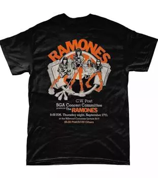 Футболка с концертом Ramones L