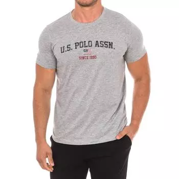 Мужская футболка с коротким рукавом 66893 L серый