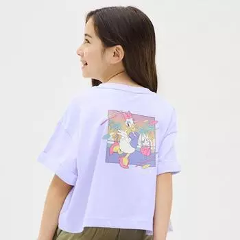 Футболка с коротким рукавом GU by Uniqlo GIRLS Disney 2