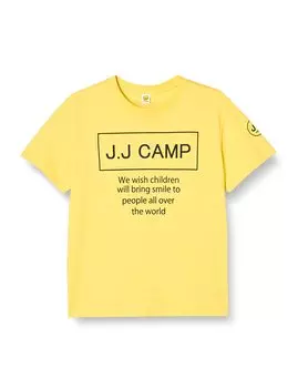 Футболка с коротким рукавом hoshizora 7321110 желтая LL [JJ Camp]