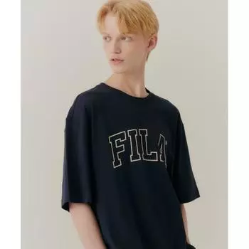 Футболка с коротким рукавом и 3D-логотипом Fila Fe2rse5314xnay NAVY/090