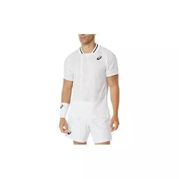 Футболка с коротким рукавом и круглым вырезом Asics Logo, мужская, белая 2041A282-100 S
