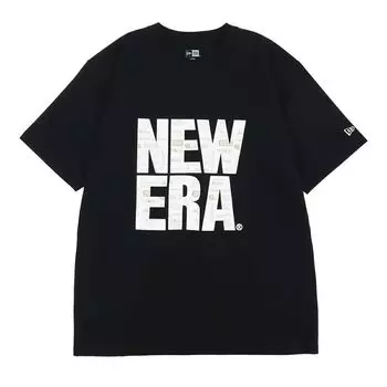 Футболка с коротким рукавом и логотипом Archive Logo Black M SS CT TEE ARCHIVE PT SQUARE LOGO BLK [New Era]
