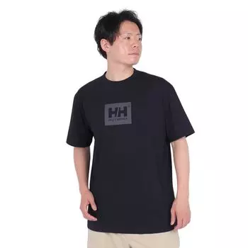Футболка с коротким рукавом и логотипом HH Футболка с логотипом HH унисекс HH62406 черная L [Helly Hansen] S/S