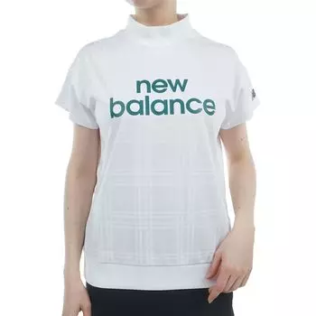 Футболка с коротким рукавом и воротником-стойкой для гольфа Quick 1 [New Balance] женская (Впитывающий влагу, высыхающий, эластичный) / 012-5166512 030_Белый [М]