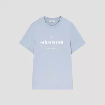 Футболка с коротким рукавом и жирным шрифтом She S Miss SSjTSo22030 Ll light blue/55
