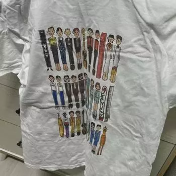 Футболка с коротким рукавом Jannabi 10th Anniversary белая Xl