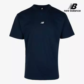 Футболка с коротким рукавом New Balance Athletics Remastered Navy S50159 95