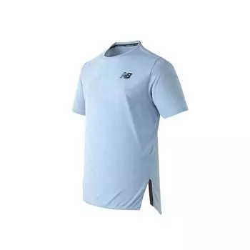 Футболка с коротким рукавом New Balance Q Speed Jacquard Nbned2s181 51 Blue/100