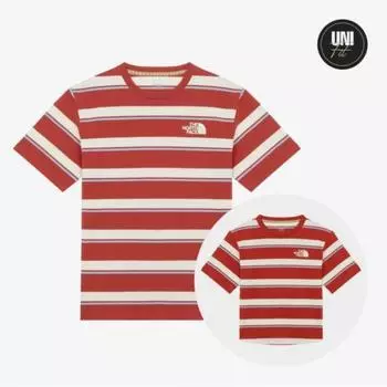 Футболка с коротким рукавом North Face Duro Stripe nT7ur28c TOMATO/085(WS)