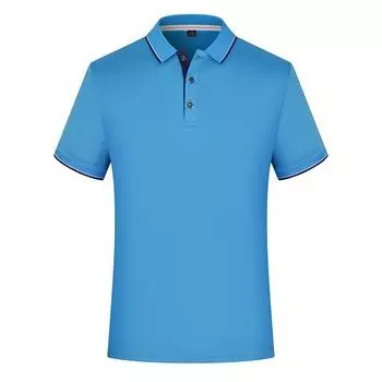 Футболка с коротким рукавом, рубашка поло, однотонные спортивные быстросохнущие летние рубашки поло, мужская одежда M