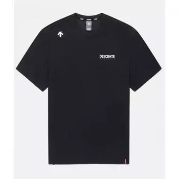 Футболка с коротким рукавом с надписью «DescenT Awaken» B1 sq221eTs63 Blk0 whT0 1.SQ221ETS63 BLK0 95
