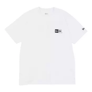 Футболка с коротким рукавом Sports Box Logo White XXL SS PF TEE BOX LOGO WHI BLK [New Era]