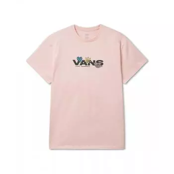 Футболка с коротким рукавом Vans Love Chins Rose vn000gTgchn1 S