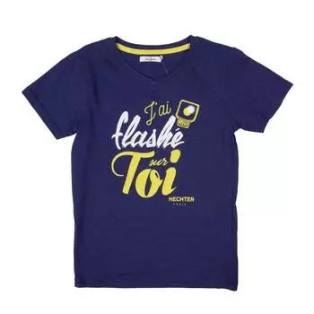 Футболка с короткими рукавами и детским принтом DANIEL HECHTER