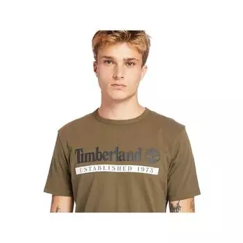 Футболка с короткими рукавами и логотипом Timberland Classic, цвет хаки Tb0a2bv6z331 Q0e271920 00S