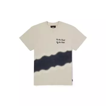 Футболка с короткими рукавами и принтом Vans X Rokit Splash-Ink Топы унисекс цвета хаки VN0005XC2N1 L