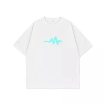 Футболка с короткими рукавами, мужская весенне-летняя новая повседневная простая свободная футболка, модная брендовая верхняя одежда в стиле ретро S