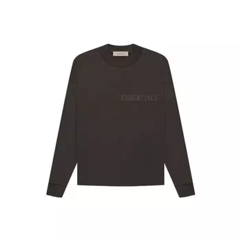 Футболка с круглым вырезом Fear of God Essentials, мужские топы, серый, черный FOG-FW22-911 XXS
