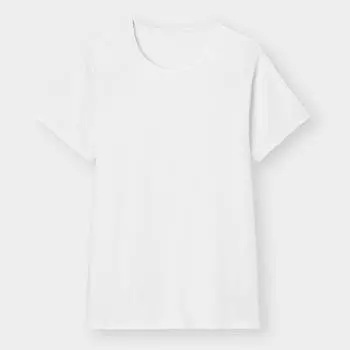 Футболка с круглым вырезом GU by Uniqlo Style Dry Mesh с короткими рукавами