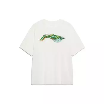 Футболка с круглым вырезом и принтом логотипа серии Sports Trend Series, мужские топы AHST175-1 XL