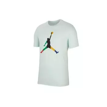 Футболка с круглым вырезом Jordan Sport DNA Jumpman Мужские топы Igloo-Blue CU1975-330 XXXL